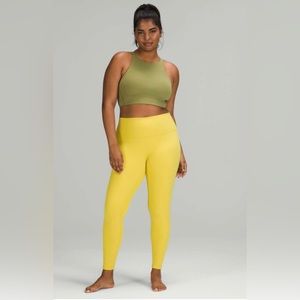 lululemon Align High Rise 28” in Soleil (yellow)